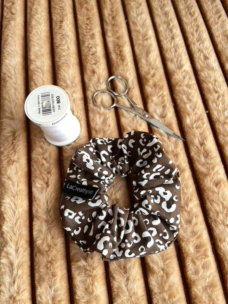 🤎🐆 Instinct Doux - Accessoires en fausse fourrure & doublure léopard fait main