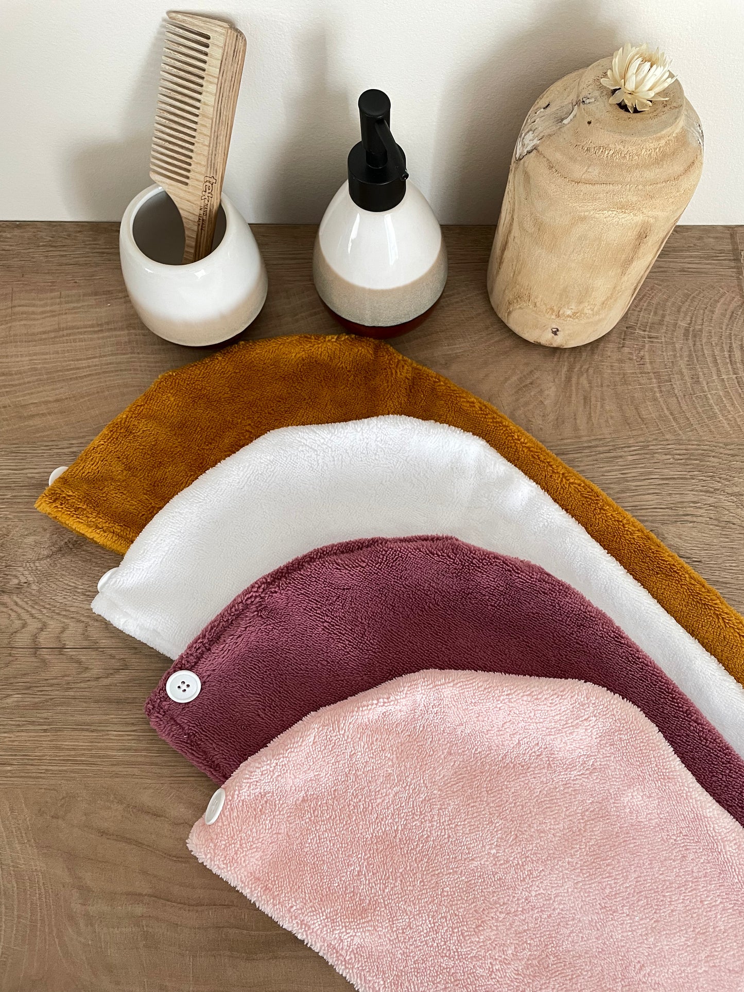 Serviette en Microfibre de Bambou Oeko-Tex Faite à la Main : Douceur et Cheveux en bonne santé pour les Enfants