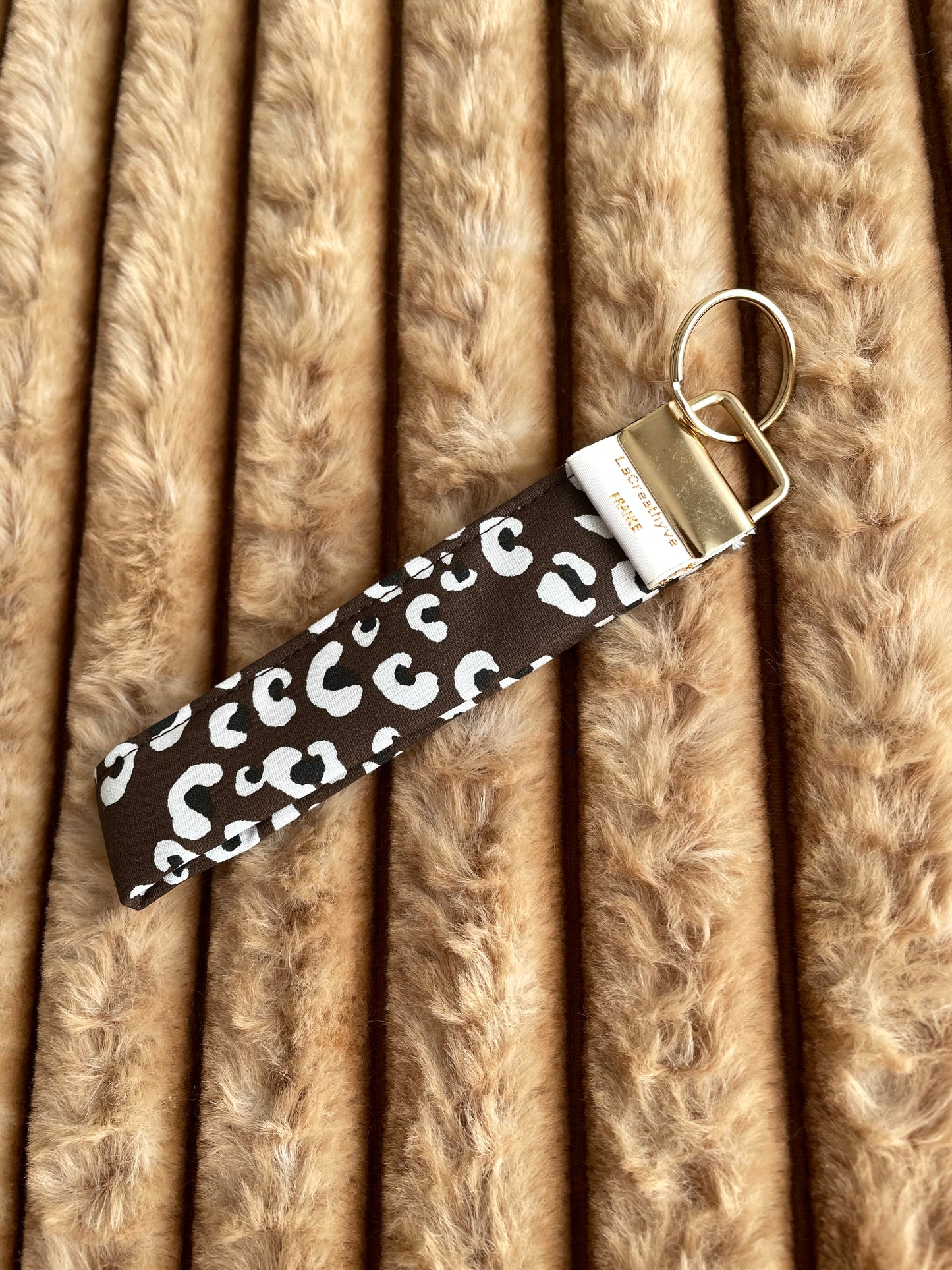 🤎🐆 Instinct Doux - Accessoires en fausse fourrure & doublure léopard fait main