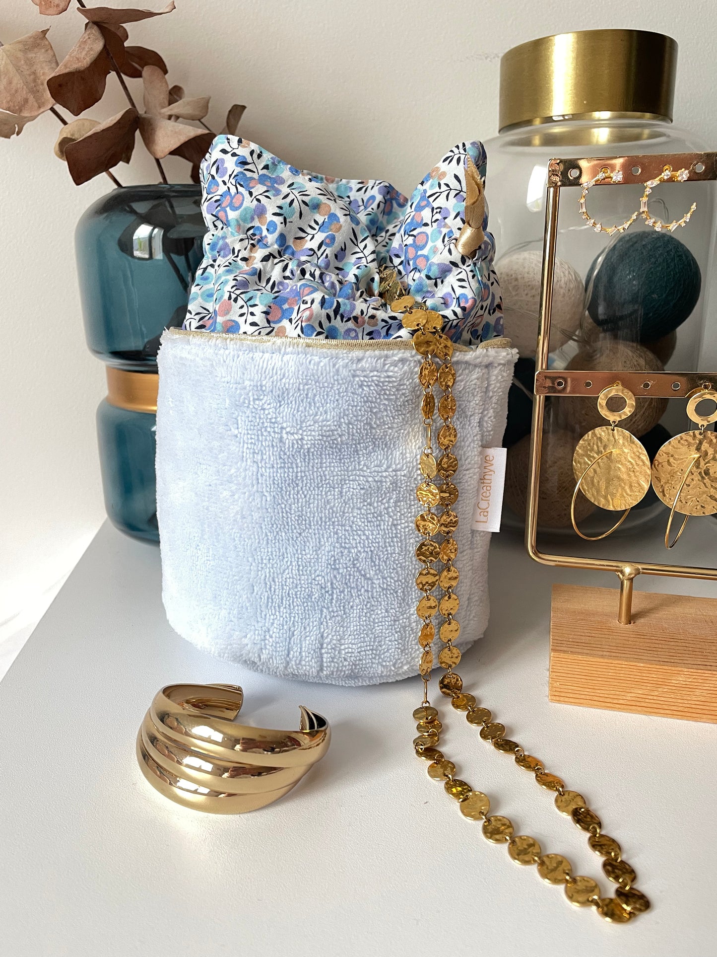 Violet B. – Le pochon rond chic qui sublime votre quotidien