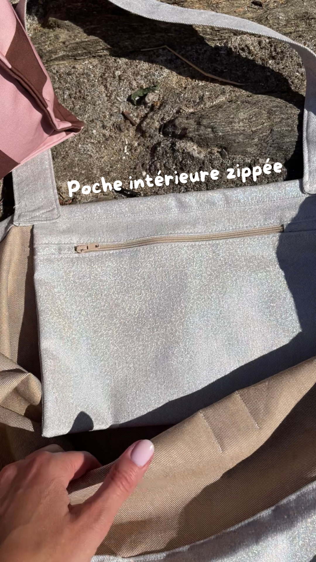 Cabas L’ESSENTIEL XXL en toile Canvas – Le sac qui vous accompagne partout