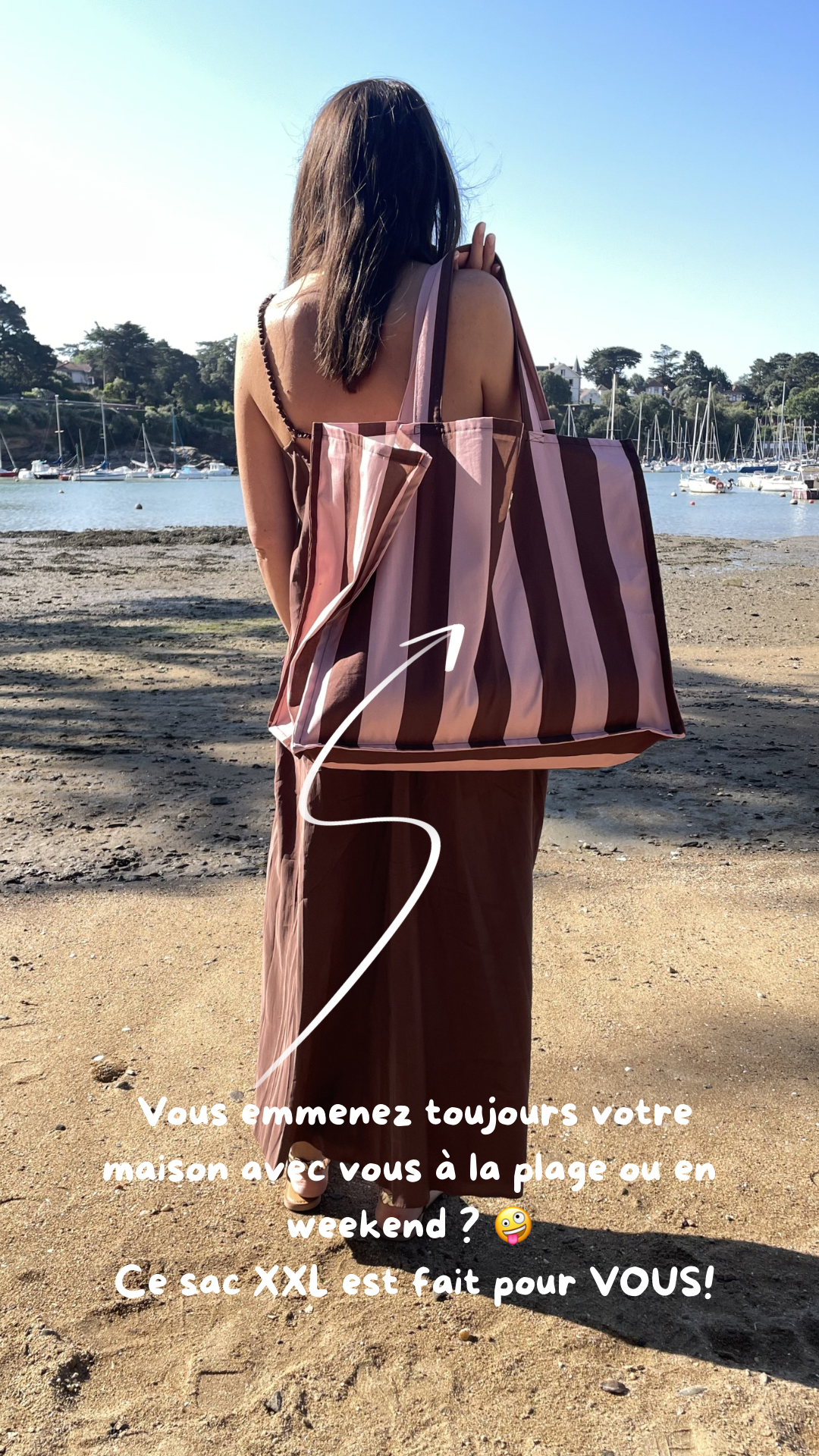 Cabas L’ESSENTIEL XXL en toile Canvas – Le sac qui vous accompagne partout